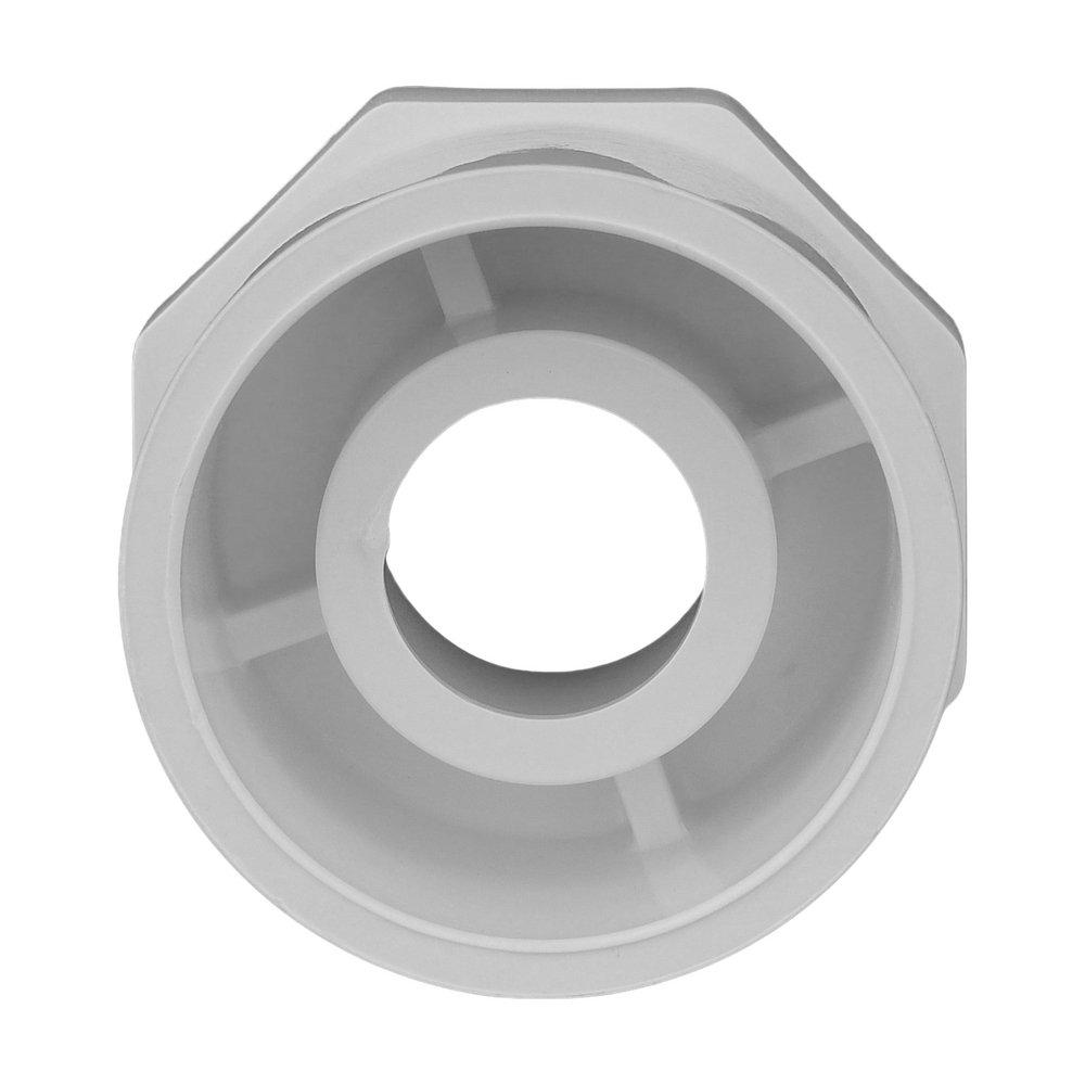 White PVC Schedule 40 Bushing 