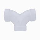 White PVC DWV 90&deg; Double Elbow 