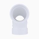 White PVC DWV 90&deg; Double Elbow 