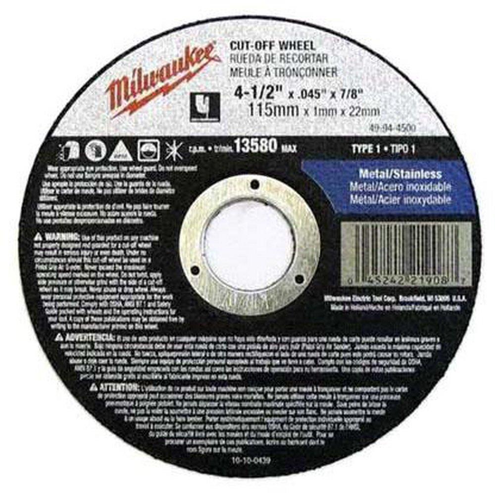 Milwaukee® Black 1/16 in. Cut Off Wheel 
