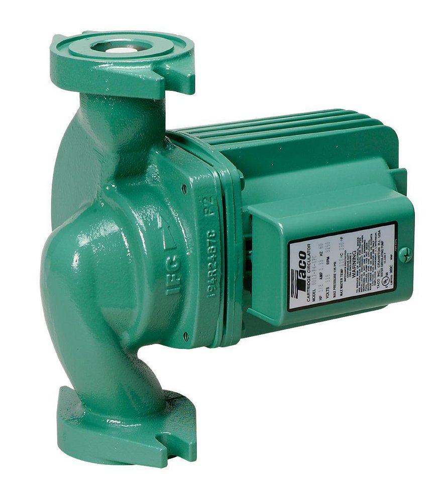 Taco 1/8 hp Cast Iron Circulator Pump with IFC 
