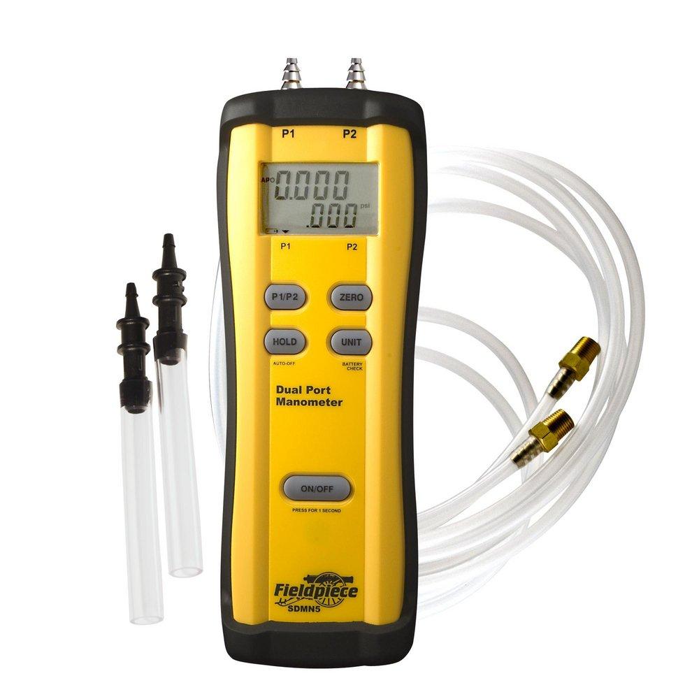 Fieldpiece Instruments Yellow Rubber Manometer 