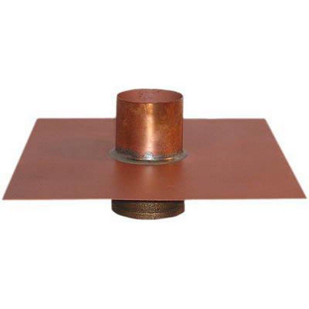 Thunderbird Copper No-Hub Overflow Roof Drain 