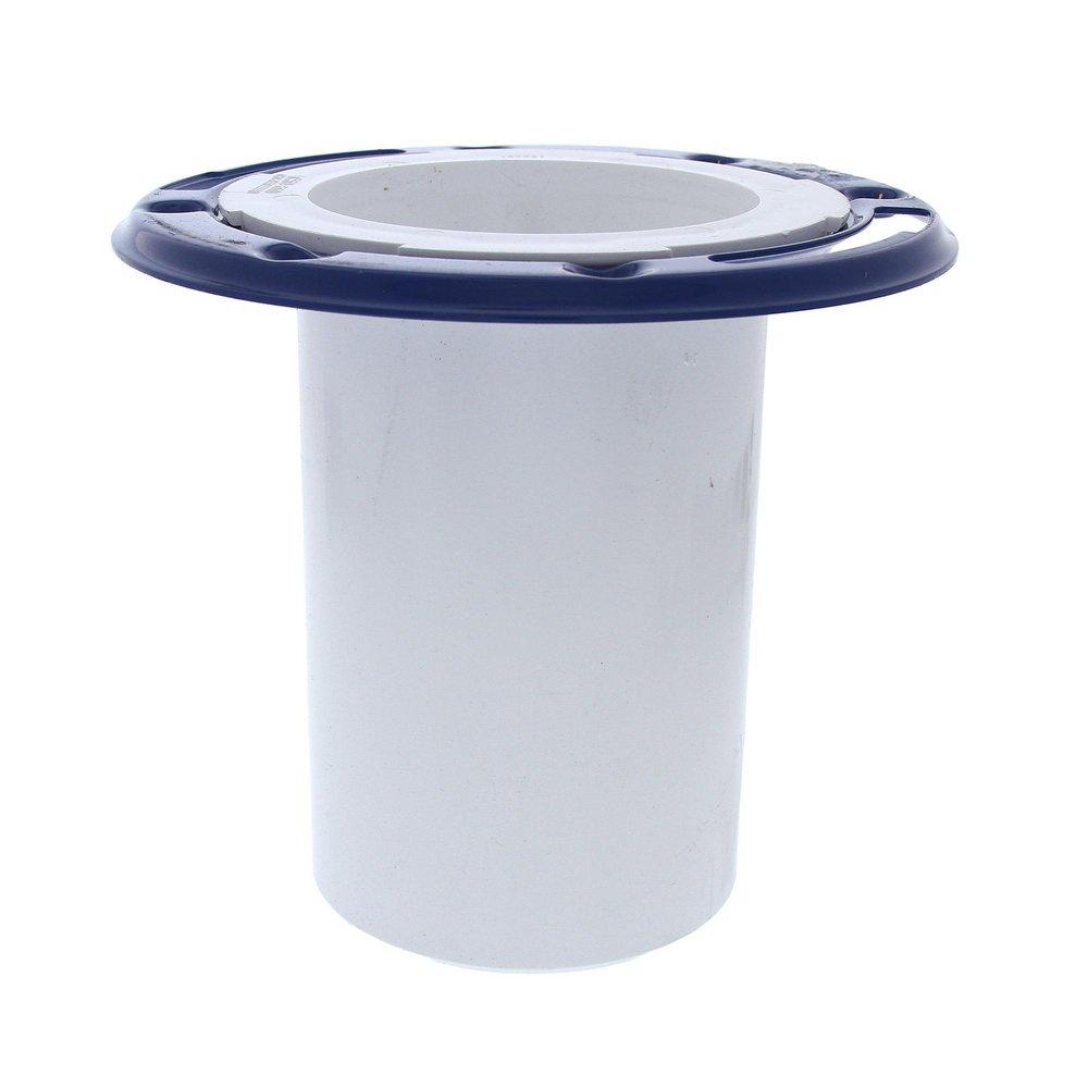 Jones Stephens White 3 x 4 in. Plastic Closet Flange 