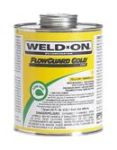 Weld-On&reg; Fast Set Plastic Yellow Pipe Cement 