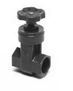 1 in. Plastic Slip Gate Valve