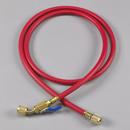 YELLOW JACKET&reg; Red 60 in. Flexible Flowers Hose with Ball Valve End 
