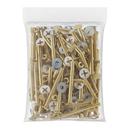 Jones Stephens 5/16 x 3-1/2 in. Solid Closet Bolt 