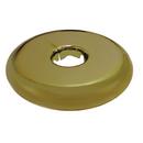 Jones Stephens Polished Brass 3/8 in. Plastic Escutcheon 