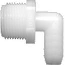 1/2 x 3/4 in. Barbed x MPT Reducing Plastic 90 Degree Elbow 4 Pack