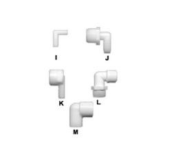 3/4 in. Barbed x MPT Nylon Pipe Adapter 4 Pack