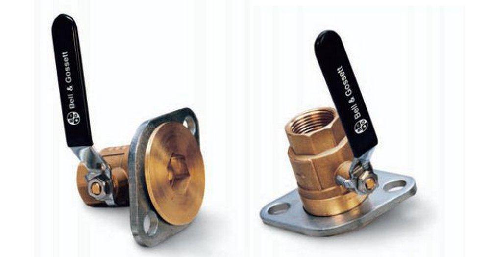 ITT-Bell & Gossett Sweat Pump Isolation Flange Set 