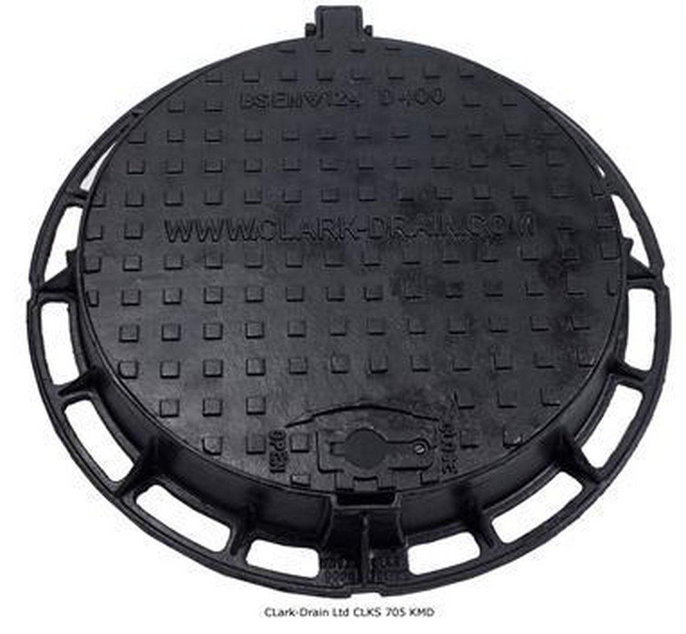 Nif Ispat Ductile Iron Manhole Cover with Round Frame 