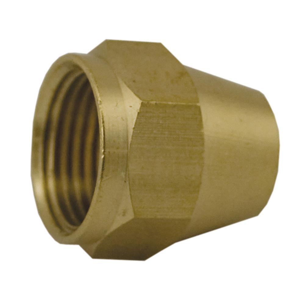 Jones Stephens Flare Brass Short Nut 