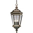 4-Light Outdoor Hanging Lantern in Oil Rubbed Bronze