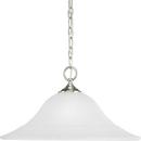 Progress Lighting Brushed Nickel 100W 1-Light Medium Pendant 