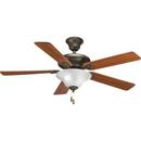Progress Lighting Forged Bronze 52 in. 5-Blade Ceiling Fan 