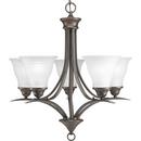 Progress Lighting Antique Bronze 100W 5-Light Medium E-26 Incandescent Chandelier 
