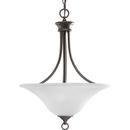 Progress Lighting Antique Bronze 100W 3-Light Hall and Foyer Fixture 