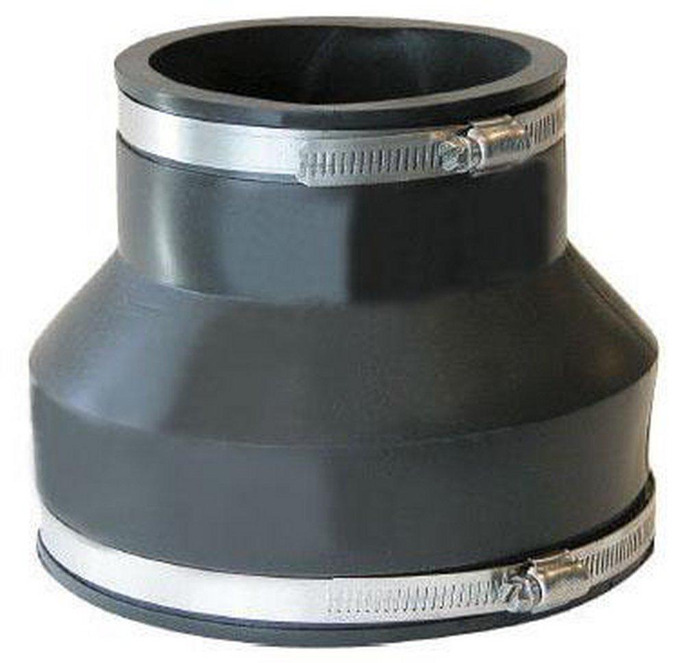 Fernco Cast Iron and Plastic Flexible Coupling 
