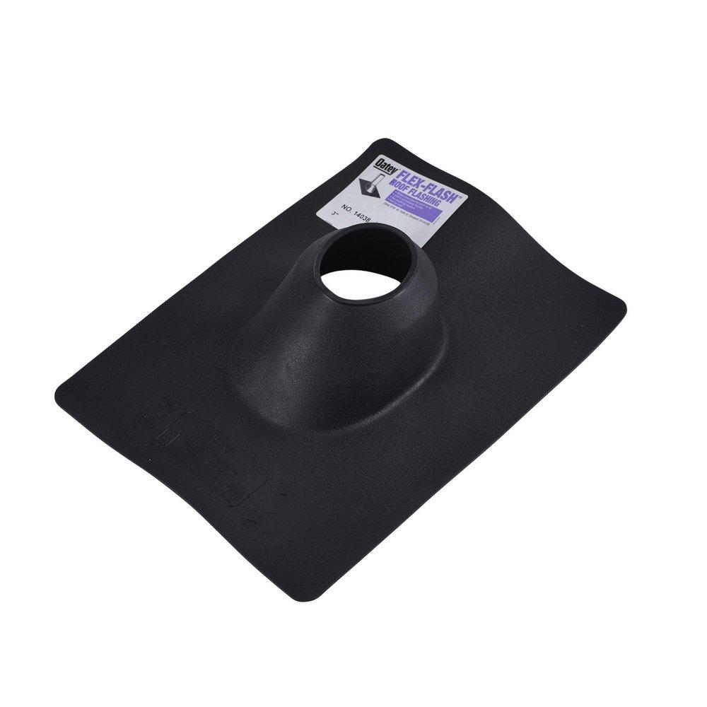 Oatey&reg; Black No-Calk Roof Flashing 10 x 13.25 in. Base 