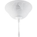 13W Compact Fluorescent Fan Light Kit in White
