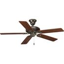 52 in. 5-Blade Signature Indoor Ceiling  Fan in Antique Bronze