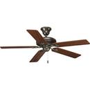 52 in. 5-Blade Ceiling Fan in Antique Bronze