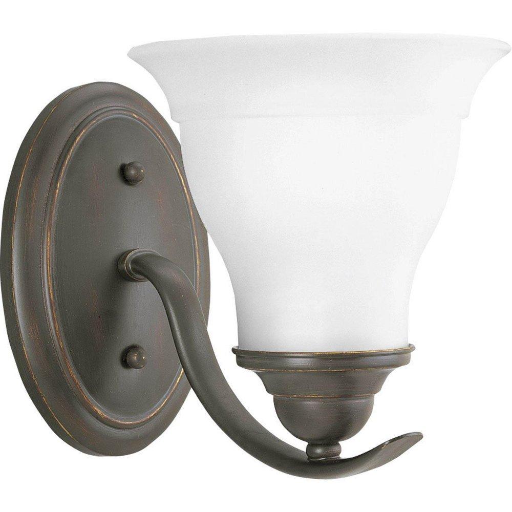 Progress Lighting Antique Bronze 6-1/2 in. 100W 1-Light Bath Light 