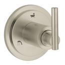 Tub and Shower Diverter Valve with Single Lever Handle in Starlight Brushed Nickel