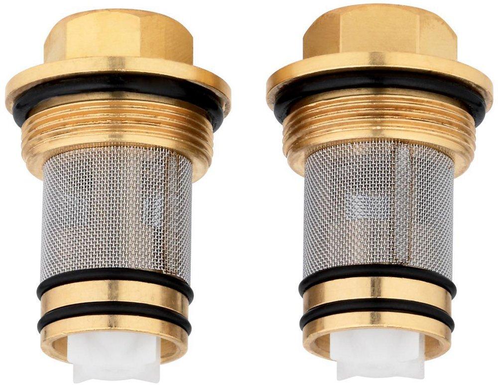 GROHE Chrome Check Valve Pair 