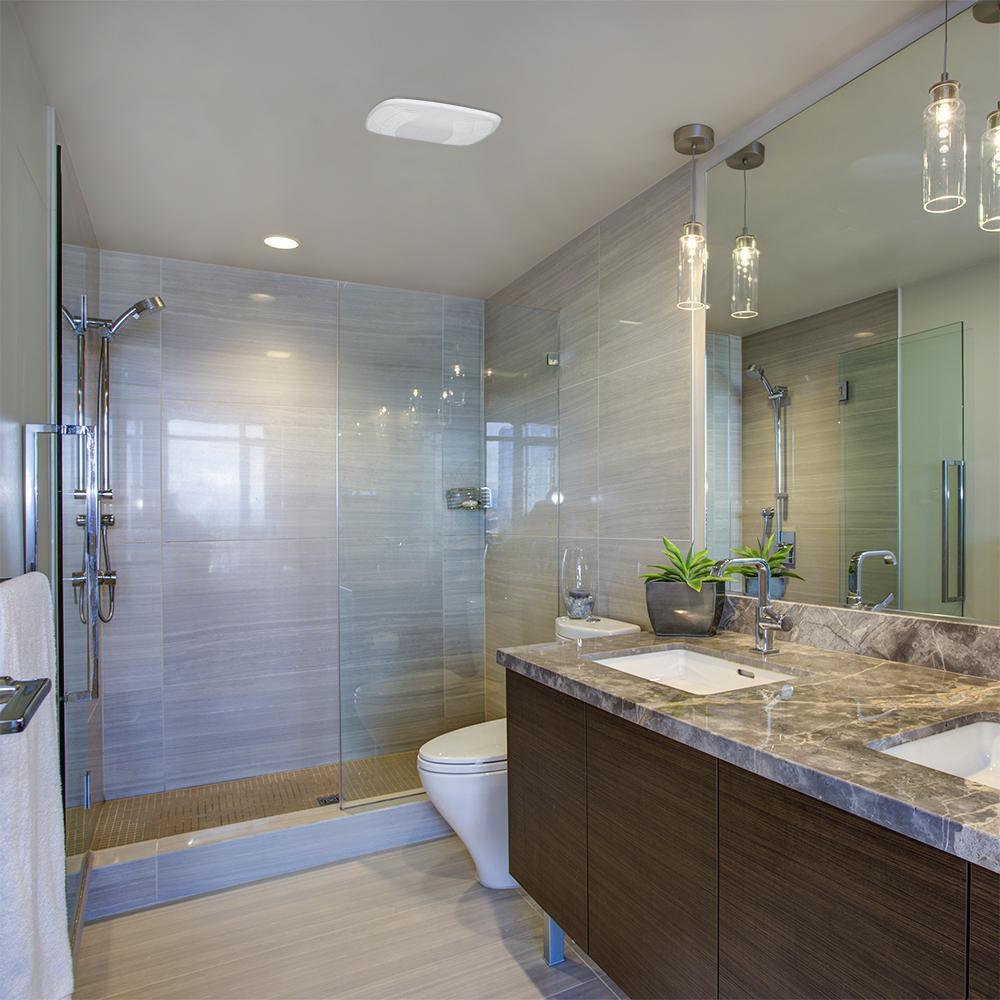 Air King America Inc White Bathroom Exhaust Fan in White 