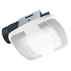 120 CFM Ceiling Mount Bathroom Exhaust Fan in White - Fan Only - 5.0 Sones
