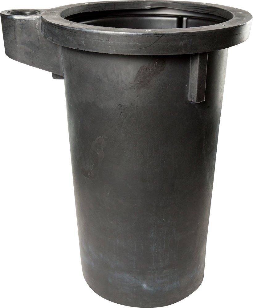 TOPP Black 18 x 30 x 2 in. Side Basin 