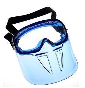 Jackson Safety Plastic Rubber Safety Goggles with Faceshield 