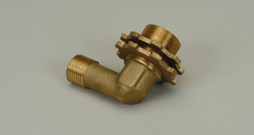 PROFLO® Sweat/MIP x FIP Rough Brass Fiberlock Shower Elbow 