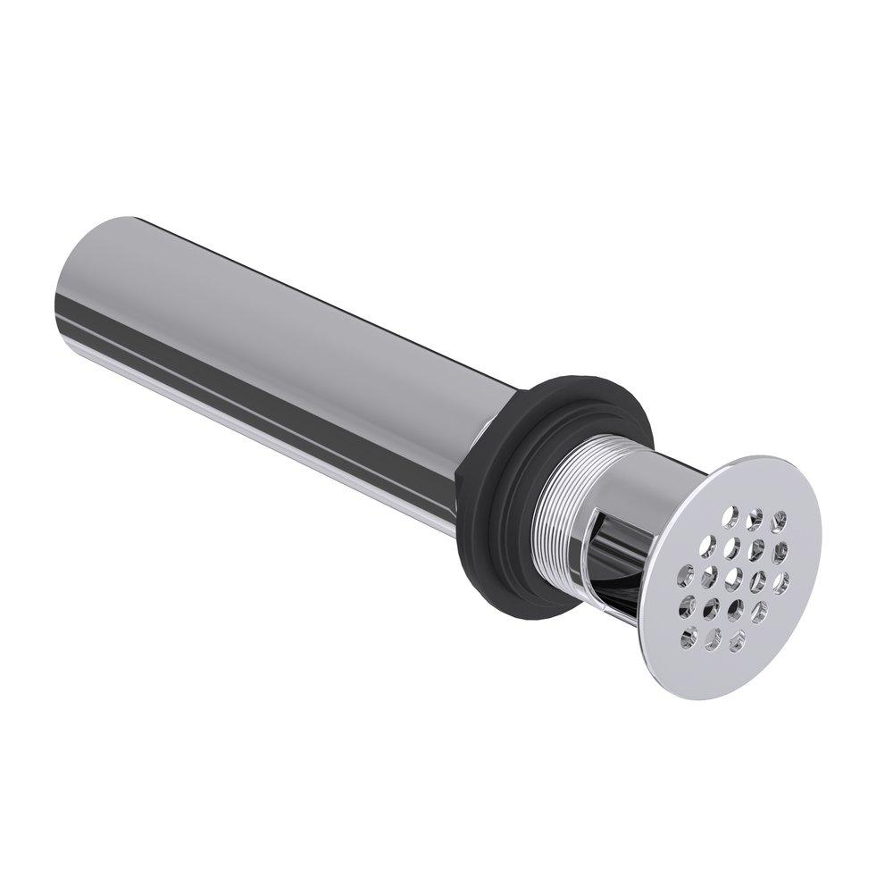 PROFLO® Polished Chrome 1-1/4 in. x 6 in. 17 ga. Bathroom Sink Grid Drain 