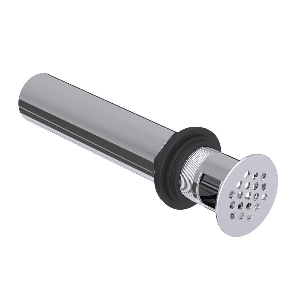 PROFLO&reg; Polished Chrome 1-1/4 x 6 in. 17 ga Grid Drain 