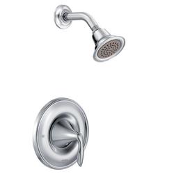 One Handle Single Function Shower Faucet in Chrome (Trim Only)