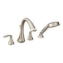 Moen Brushed Nickel Two Handle Roman Tub Faucet Trim Only 
