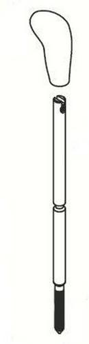 Moen Chrome *CVR* *LIFT ROD KIT 