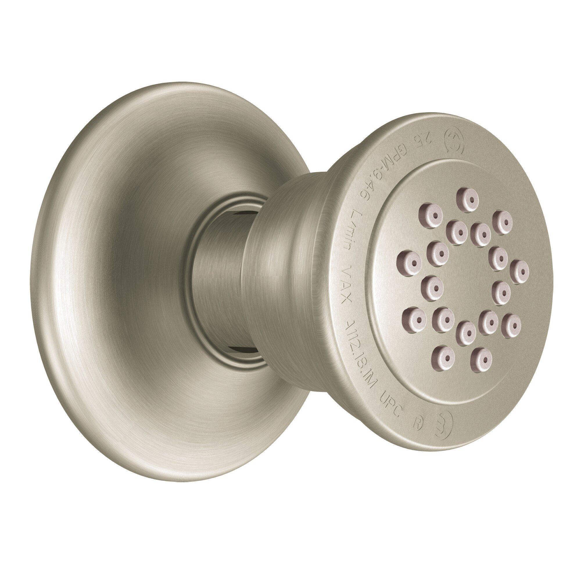 Moen Brushed Nickel 1.75 gpm Body Spray 