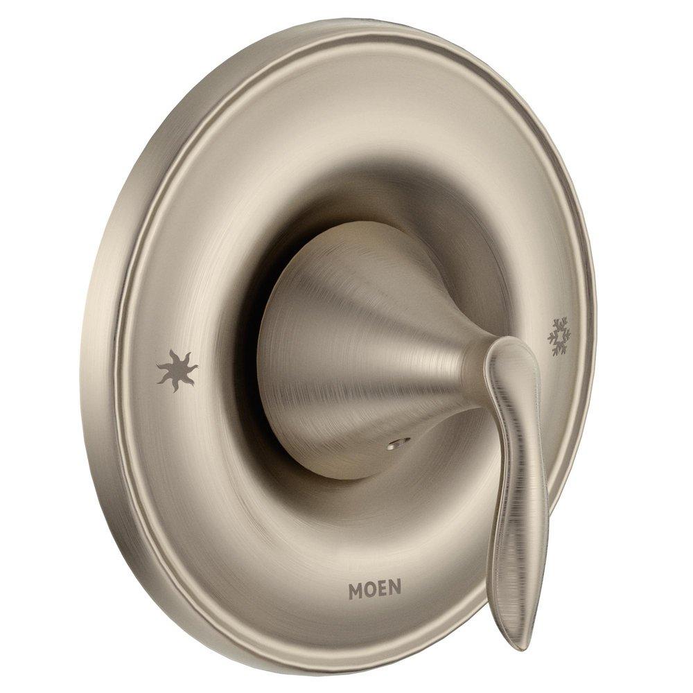 Moen Brushed Nickel Single Handle Bathtub & Shower Faucet (Trim Only) 