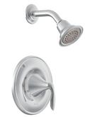 One Handle Single Function Shower Faucet in Chrome (Trim Only)