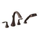 Moen Oil Rubbed Bronze Two Handle Roman Tub Faucet Trim Only 