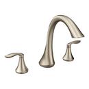 Moen Brushed Nickel Two Handle Roman Tub Faucet Trim Only 