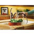 Moen Glacier Single Handle Pull Out Kitchen Faucet with Power Clean and Reflex Technology 