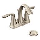 Moen Brushed Nickel Lavatory Faucet with Metal Waste Assembly 