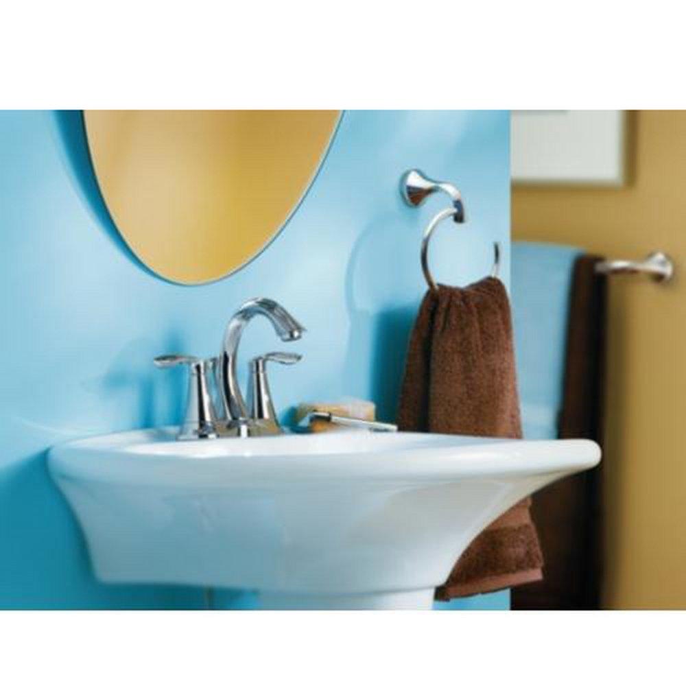 Moen Oil Rubbed Bronze Two Handle Centerset Bathroom Sink Faucet 