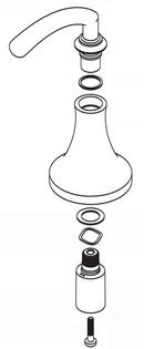 Moen Brushed Nickel 4-1/2 in. Brass Handle Kit 